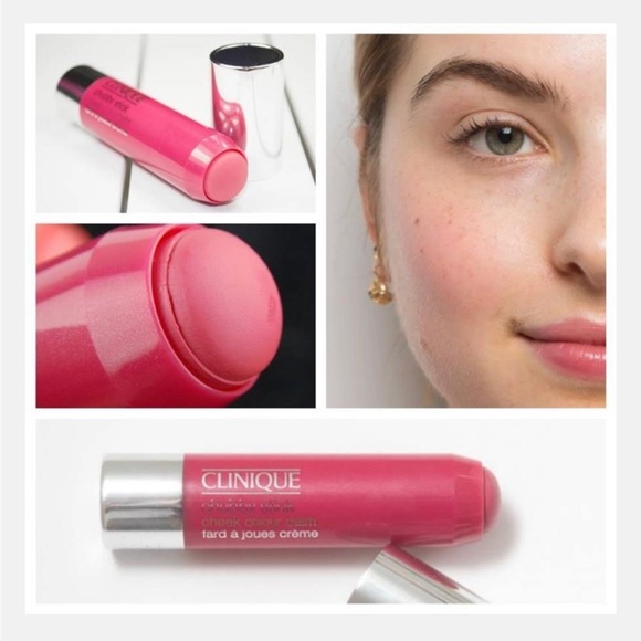 CLINIQUE Chubby Stick Cheek Colour Balm ROLY POLY ROSY 03 - Picture 4 of 13